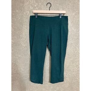 Old Navy Active Go Dry Capri Workout Leggings Pants Green XL